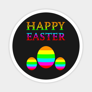 Rainbow Easter Eggs Magnet